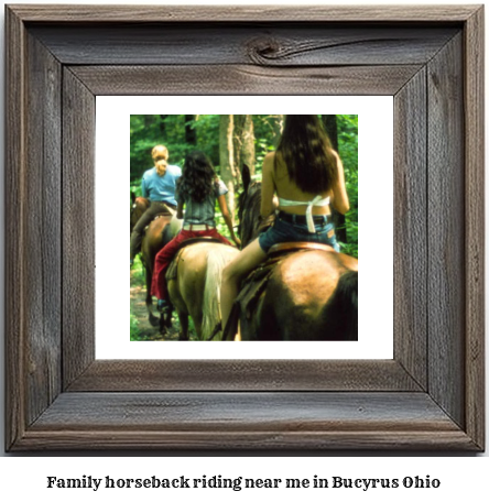 family horseback riding near me in Bucyrus, Ohio